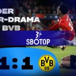 Undian Kejuaraan SBOTOP: PSV 1-1 Borussia Dortmund