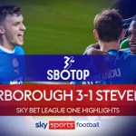 Sorotan SBOTOP EFL: Peterborough 3-1 Stevenage