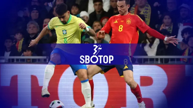 SBOTOP: Sorotan Pertandingan Persahabatan Spanyol 3-3 Brasil