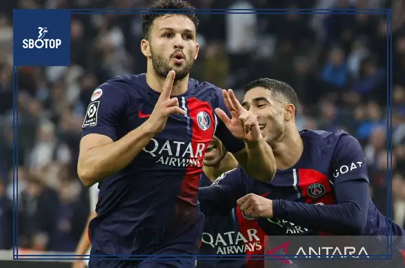SBOTOP: Keberanian Sepuluh Pemain PSG Amankan Kemenangan 2-0 Atas Marseille