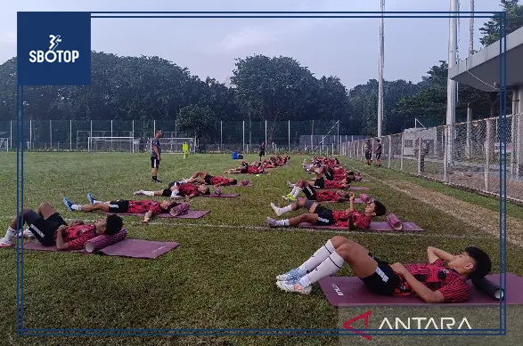 SBOTOP: Indonesia U-20 National Team Holds Final Training Session Before Italy Camp